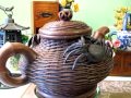 【中国宜興】中国茶器・カニ特大急須　約高さ25cm 縦横30cmx30cm