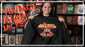 VINTAGE ATARI JACKET - Wizard Video Games (Halloween/ The Texas Chainsaw Massacre)