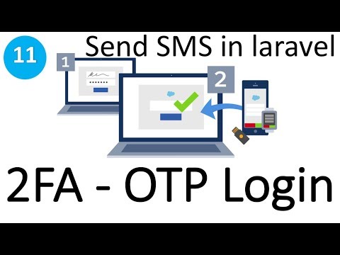 2FA - OTP Login in Laravel | Send sms in Laravel via Karix.io