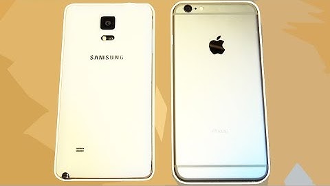Samsung Galaxy Note 4 vs iPhone 6 Plus Speed/Benchmark