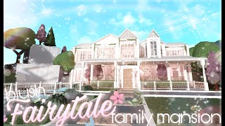 Bloxburg: Blush Fairytale Family Mansion