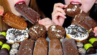 Asmr magnum ice cream bar, chocolate cake, almond cookie, dark
marzipan pastry 먹방 purchase these delicious treats from our s...