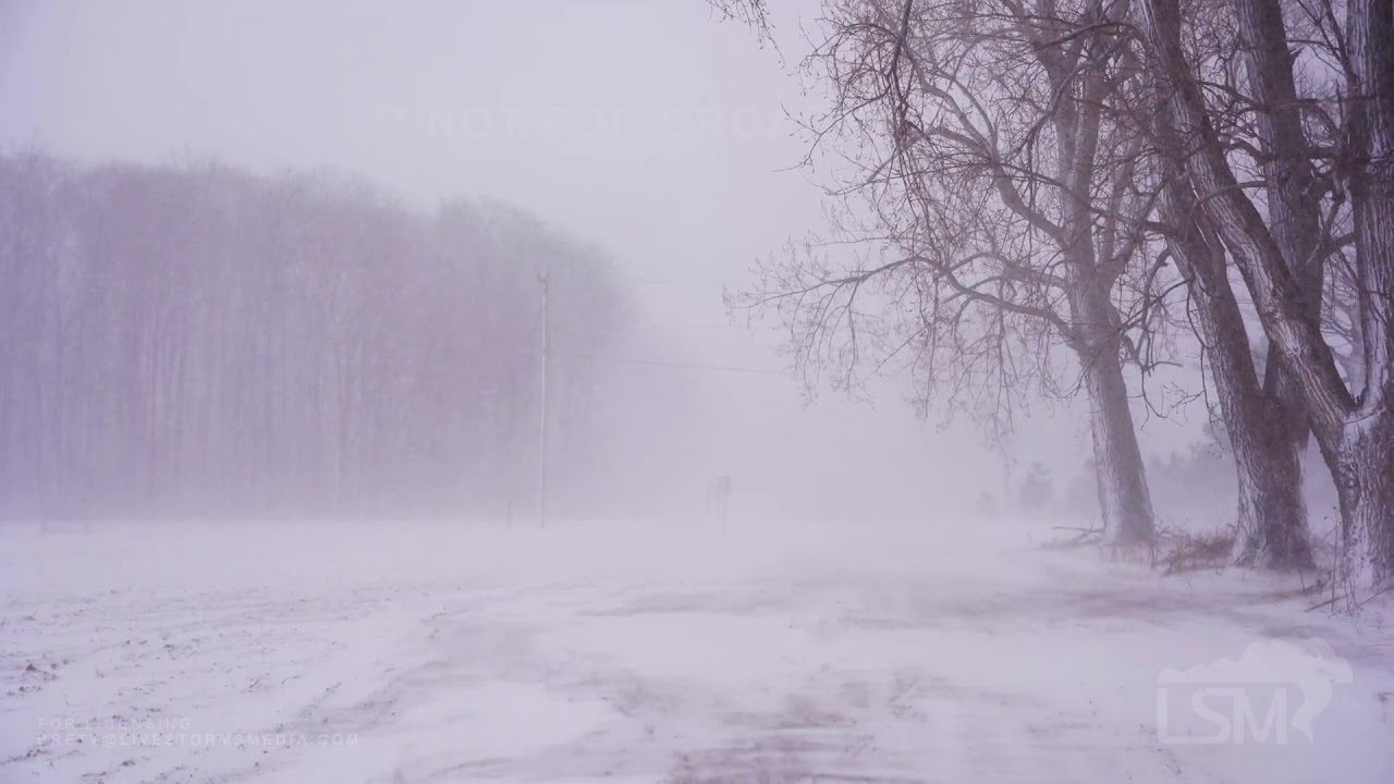 04212020 Gaylord, MI Intense Snow Squalls Create Blizzard