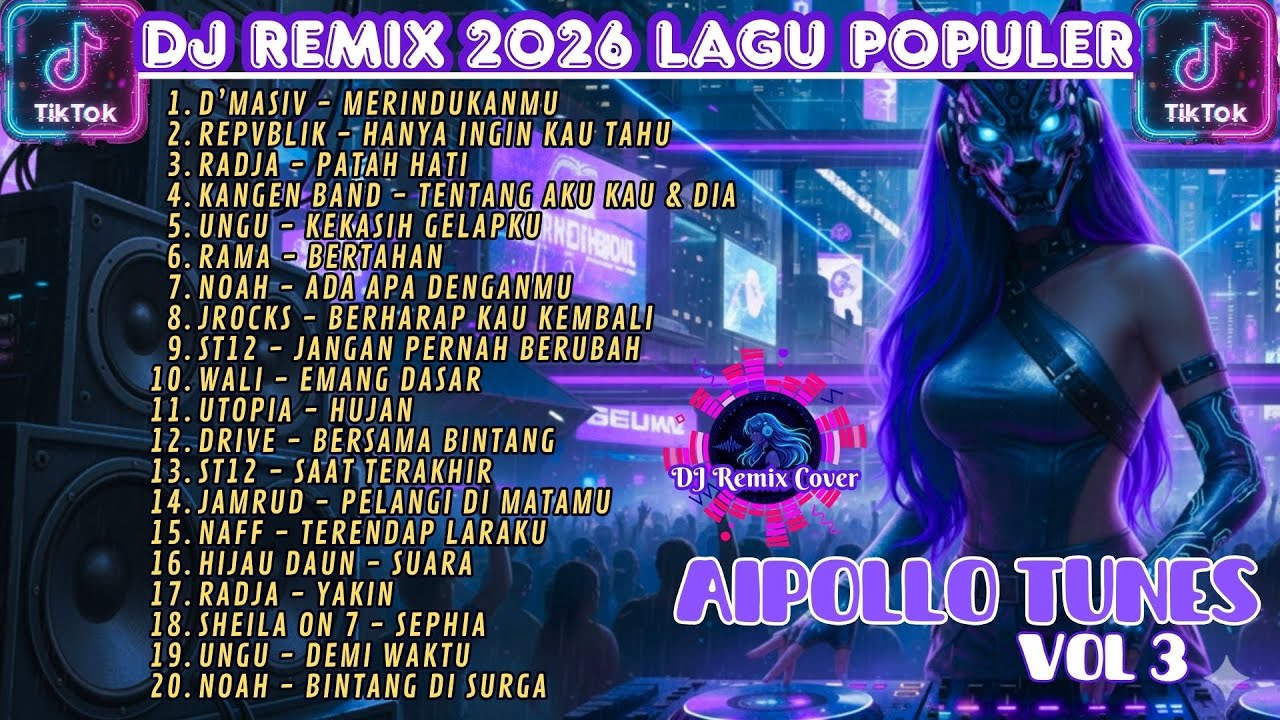 Kumpulan 20 Lagu Tahun 2000-2009 versi DJ Remix  |  by AIPOLLO TUNES - Volume 3