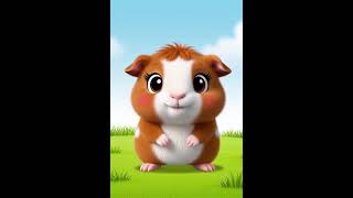 Hello! I am a guinea pig and I am an animal 🐹 #guineapig #eslkids #funlearning