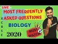MOST IMPORTANT AND FREQUENTLY ASKED QUESTIONS BIOLOGY/SCIENCE | CLASS 10 CBSE BOARD EXAMS