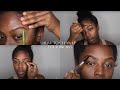 HOW TO CLEAN UP AND SHAPE UP THICK EYEBROWS