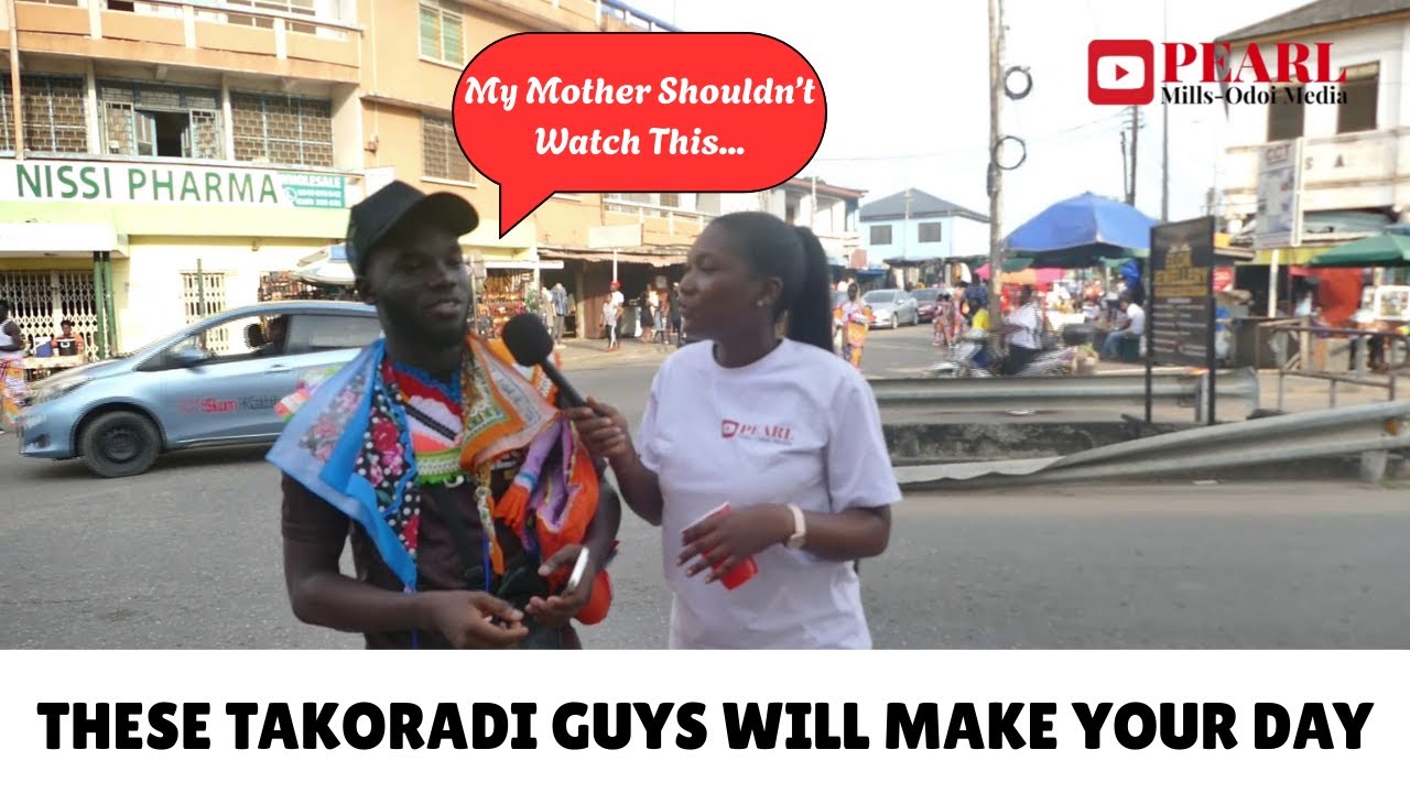 Interesting Street Quiz at Takoradi