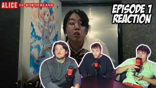 BETTER THAN SQUID GAME?! | Alice in Borderland "Episode 1" Reaction!!