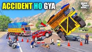 Franklin & Shinchan Ka Dumper Truck Ka Accident Hua Mahen...