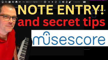 How to add and delete notes in musescore! For beginners! And, secret tips!