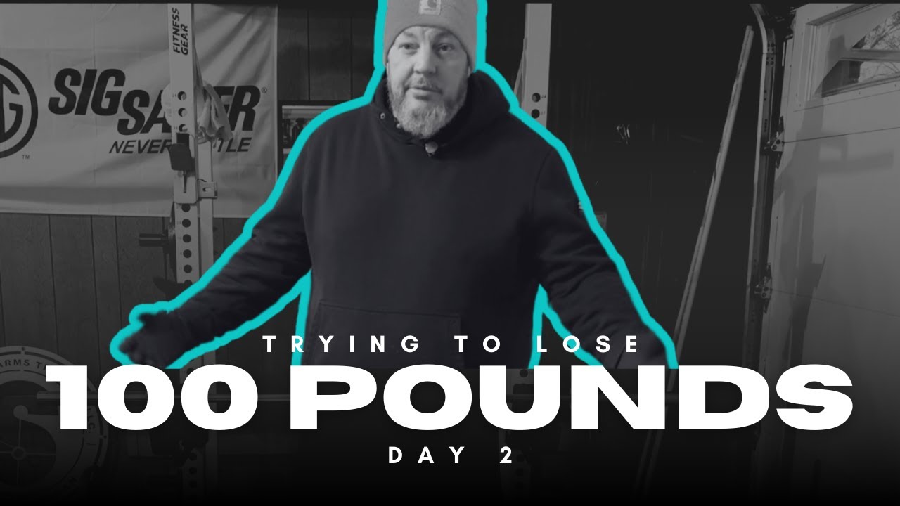 Trying to lose 100 pounds in a year | Day 2 - YouTube
