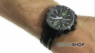 Men's Seiko Sportura Aviation Alarm Chronograph Watch (SNAE97P1)