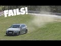 Audi RS3's LOVE to Understeer on the Nürburgring!