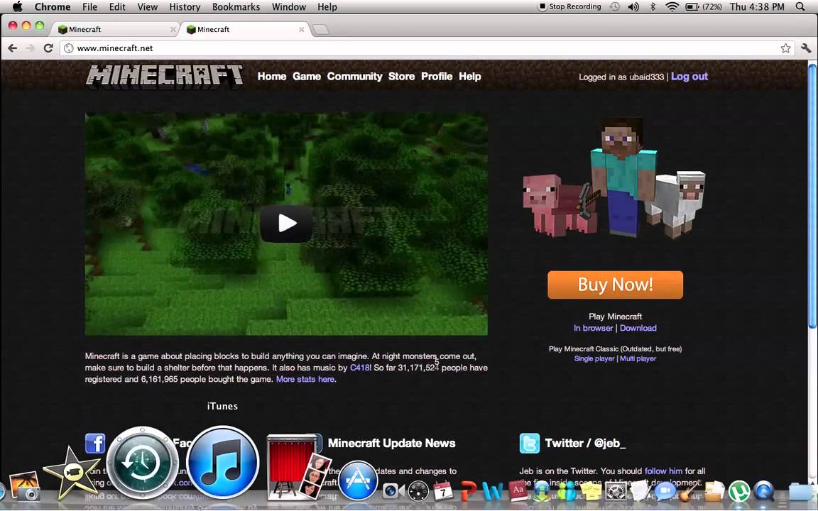 How To Get Minecraft Free Online YouTube