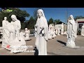 How to make life size mary marble sculpture classic catholic religious statue