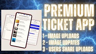 Appgyver Template For A Premium Ticket Management App - With Image Uploads! screenshot 5