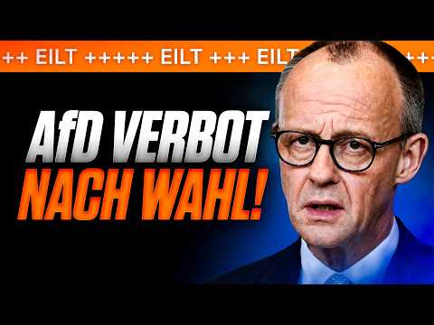 DIREKT NACH WAHL: REGIERUNG startet SOFORTIGES AfD VERBOT!