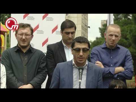 პაატა ბურჭულაძე ვაზისუბნის მოსახლეობასთან