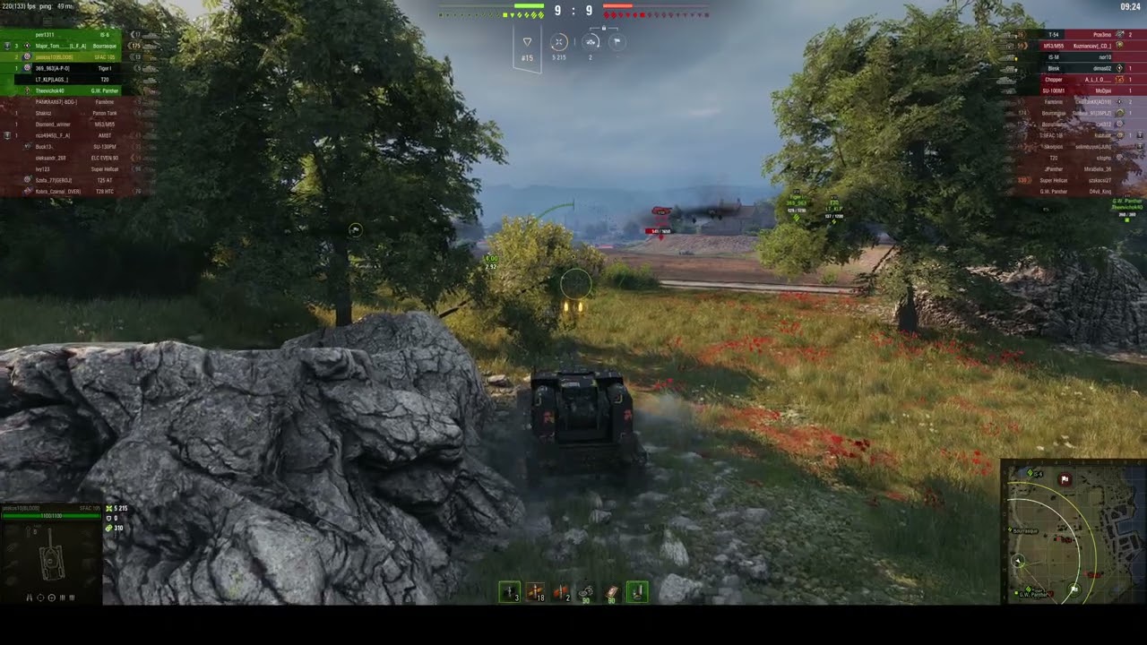 SFAC 105 - 8 960 damage / 5 kill / 310 assist