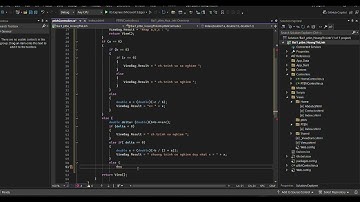 Sử dụng ASP.NET theo mô hình MVC, C# thêm View để giải phương trình bậc hai