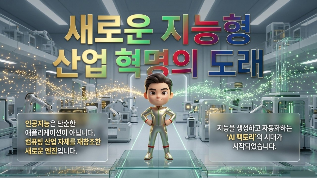 [젠슨 황] 수조 달러의 거대한 자본 이동! AI 팩토리와 인프라 생태계가 만드는 부의 레버리지 | 지능을 찍어내는 AI 팩토리와 에이전트