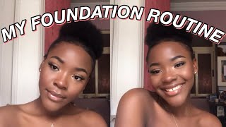 MY FOUNDATION ROUTINE (WOC AND BEGINNER FRIENDLY) | Stephanie Moka screenshot 3