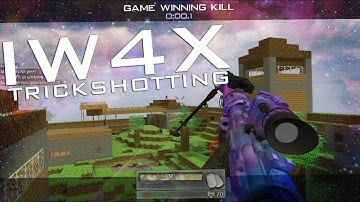 MW2 Trickshot On Minecraft? (IW4X Custom Map Trickshotting)