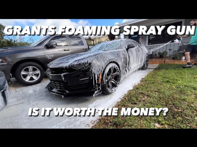 SudMagic - Deluxe Foamer - Foam Spraying Car Wash Gun