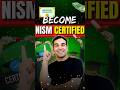 Get NISM Certification for FREE💥 #shorts