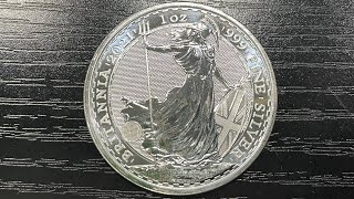 2021 British Britannia 1 Ounce Silver Coin Review - YouTube