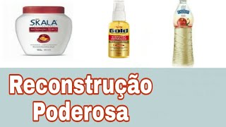 Reconstrução para Cabelos Quebradiços 👩❤...