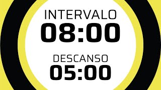 Celebrity Interval Timer ⏳ | 8 minutes #intervals ⏰ | 5 minutes break | No music Net Worth