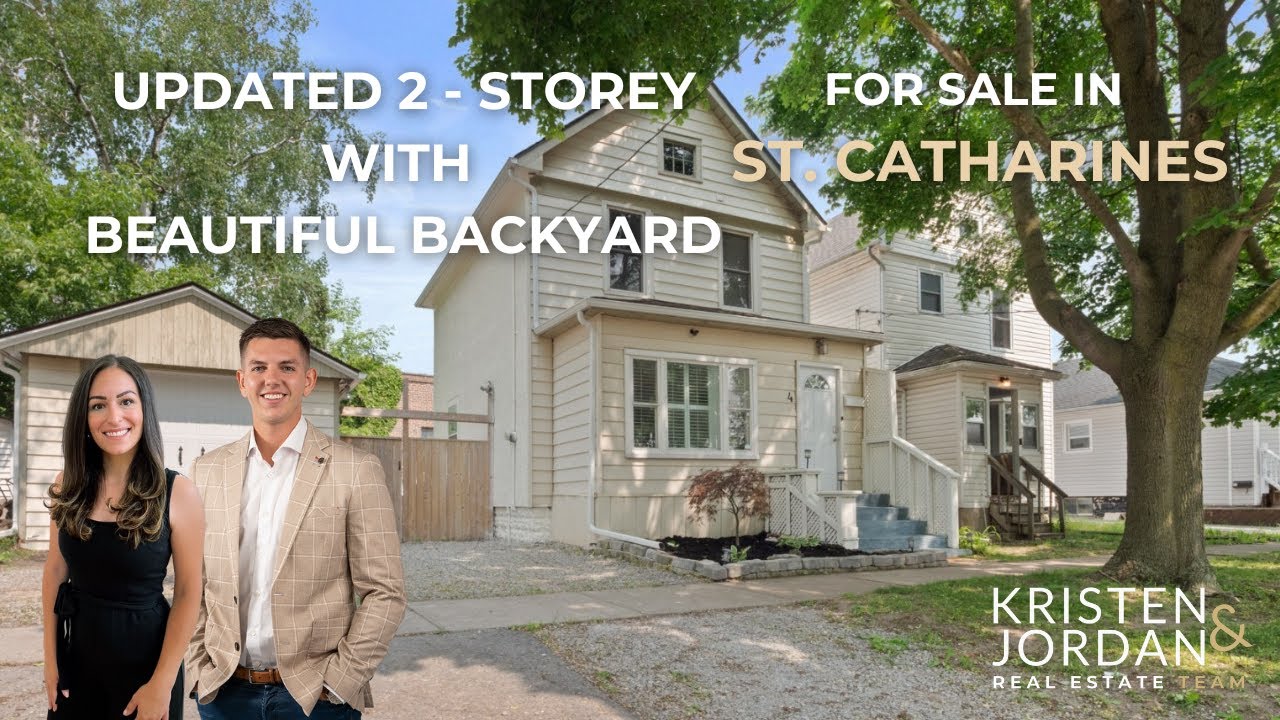 FOR SALE | 4 Wiley Street, St. Catharines | 1105 Sq Ft | 3 Bed | 1 Bath
