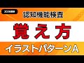 【2026年最新版】認知機能検査イラストパターンAの覚え方｜手がかり再生｜高齢者講習