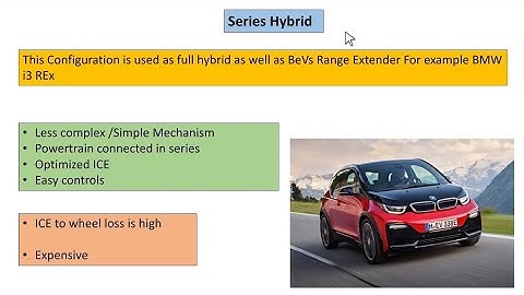 [English] Series hybrid vehicles and Range extender explained