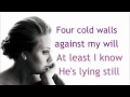 Adele - If It Hadn't Been For Love lyrics