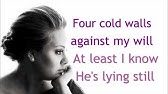 Adele Crazy For You And Lyrics Youtube