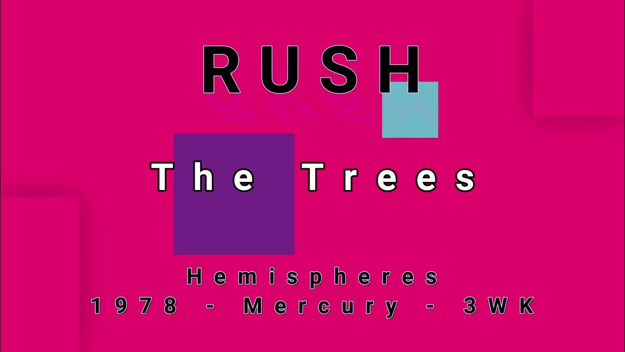 RUSHThe Trees (vinyl) YouTube