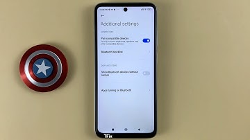 How to enable/disable Pair compatible Bluetooth devices on Xiaomi Redmi 10 Android 12