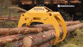 VAHVA C30 kuormainkoura Logset 5F ‑kuormatraktorissa