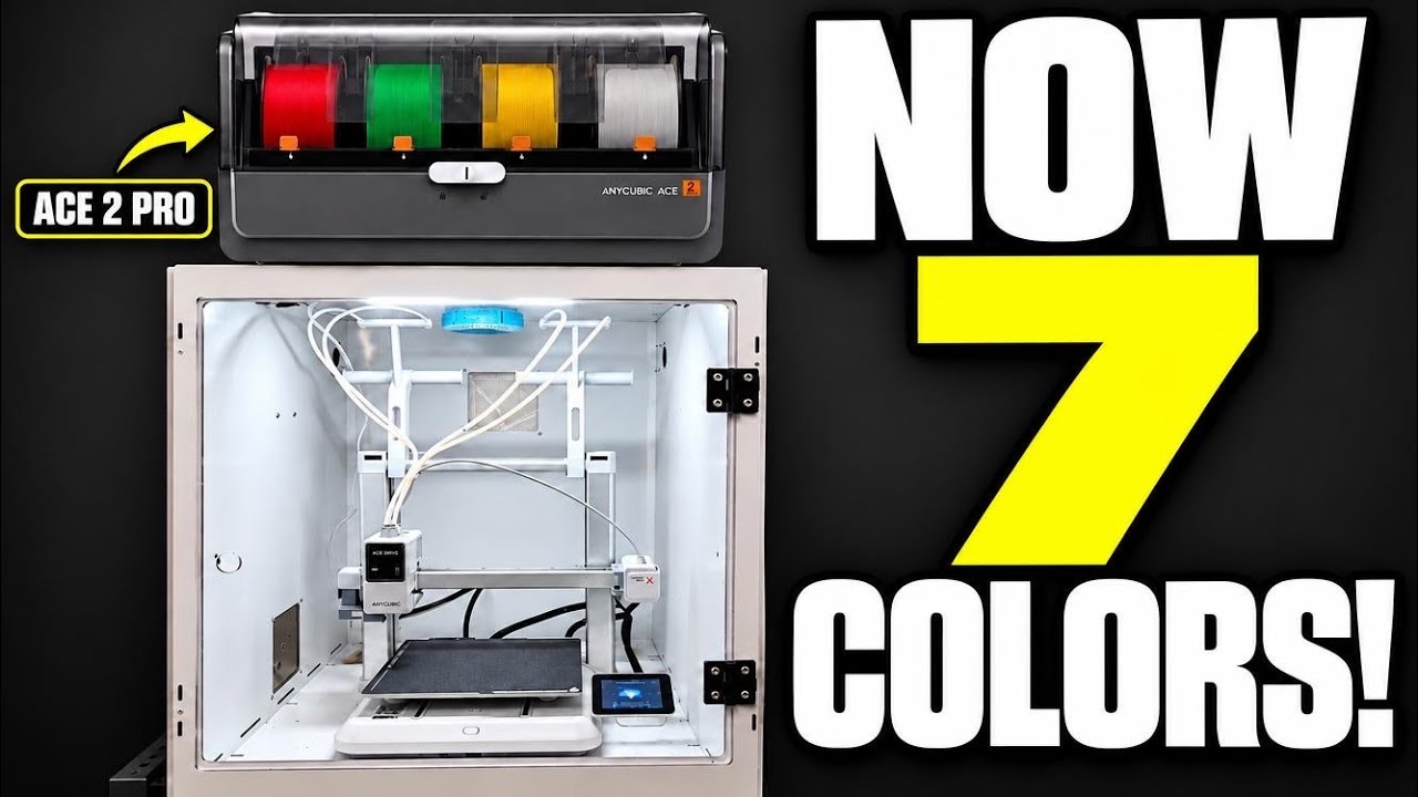 I Ran 7 Colors on My Kobra X — Is the ACE 2 Pro Worth It?