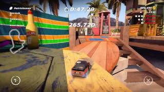 Table Top Racing: World Tour - Tropical Ice Drift 700,000 screenshot 1