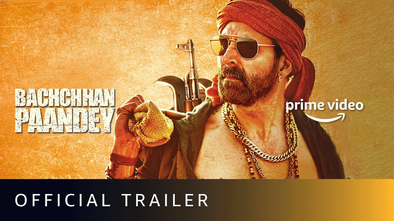 Bachchhan Paandey   Official Trailer  Akshay Kriti Jacqueline Pankaj T  Sajid N  15 April