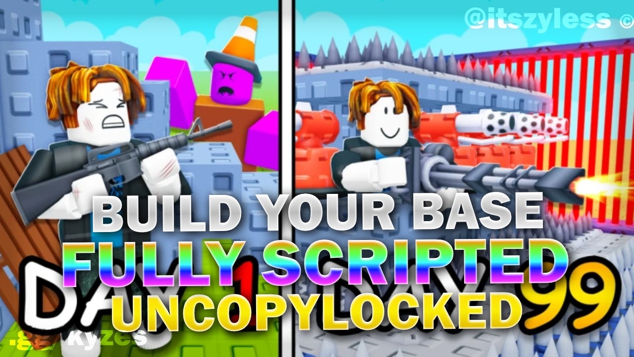 Roblox Build Your Base Template Uncopylocked (Fully Scripted) - YouTube