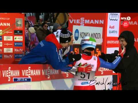 New World Record! The Longest skijump ever - Anders Fannemel: 251,5 meters  in Vikersund - YouTube