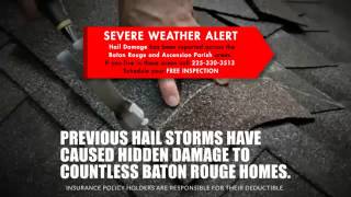 Ryson Roofing - Hail Storm Alert Repairing Roofs in Baton Rouge in New Orleans