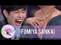 Fumiya screams with fear while touching Vice Ganda's body parts | GGV