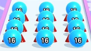 MAX LEVELS BEST 1024D BALL RUN 2048 ☘️🔴⚽. All Levels Gameplay Walkthrough Android, iOS New Update screenshot 2