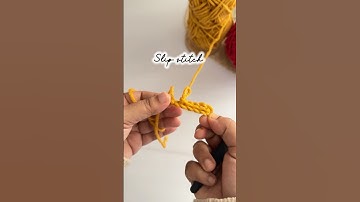 Part 3/ Slip stitch/ Crochet basics stitch tutorial series #crochet #moderncrochet #crochetmalayalam